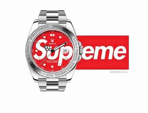 supreme x Rolex models